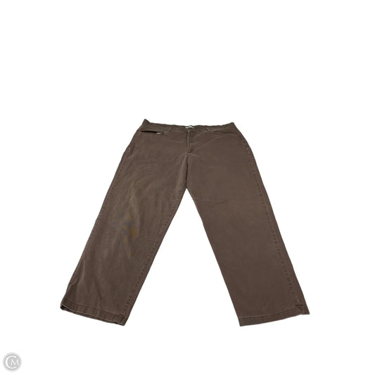 Pants Chinos & Khakis By Lee In Brown, Size: 18