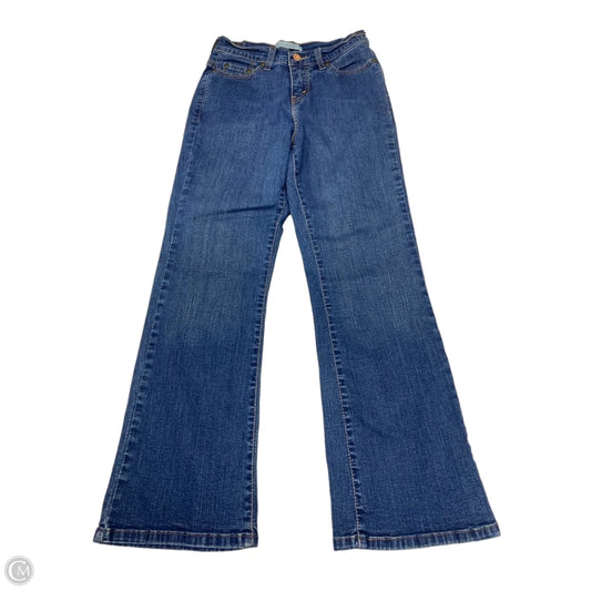 Jeans Boot Cut By Levis In Blue Denim, Size: 4