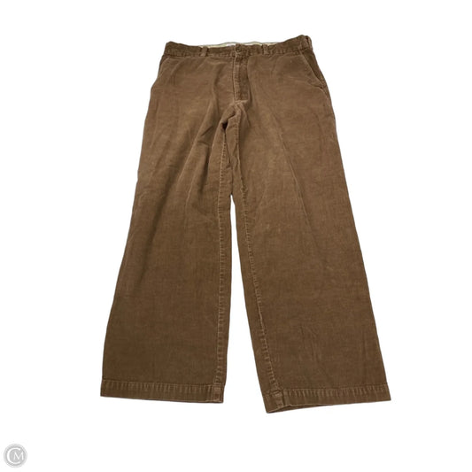 Pants Corduroy By Perry Ellis In Brown, Size: 16