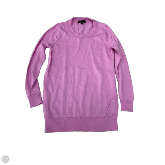 Top Long Sleeve By J. Crew In Purple, Size: Xs