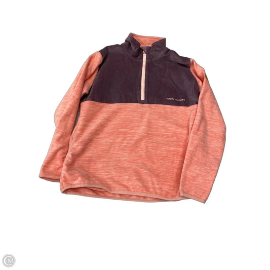 Jacket Fleece By Simply Southern In Pink & Purple, Size: S