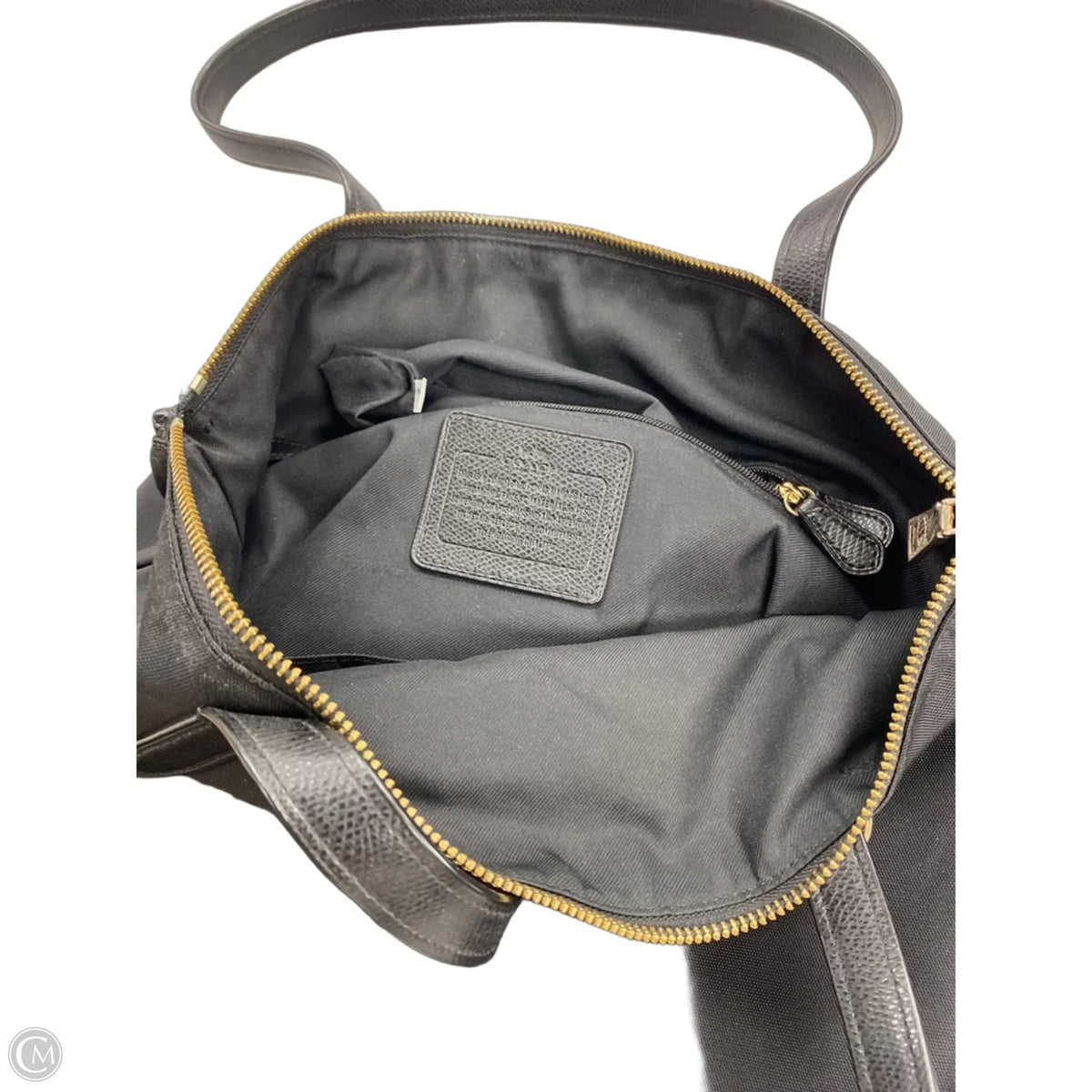 Tote Designer By Coach, Size: Medium