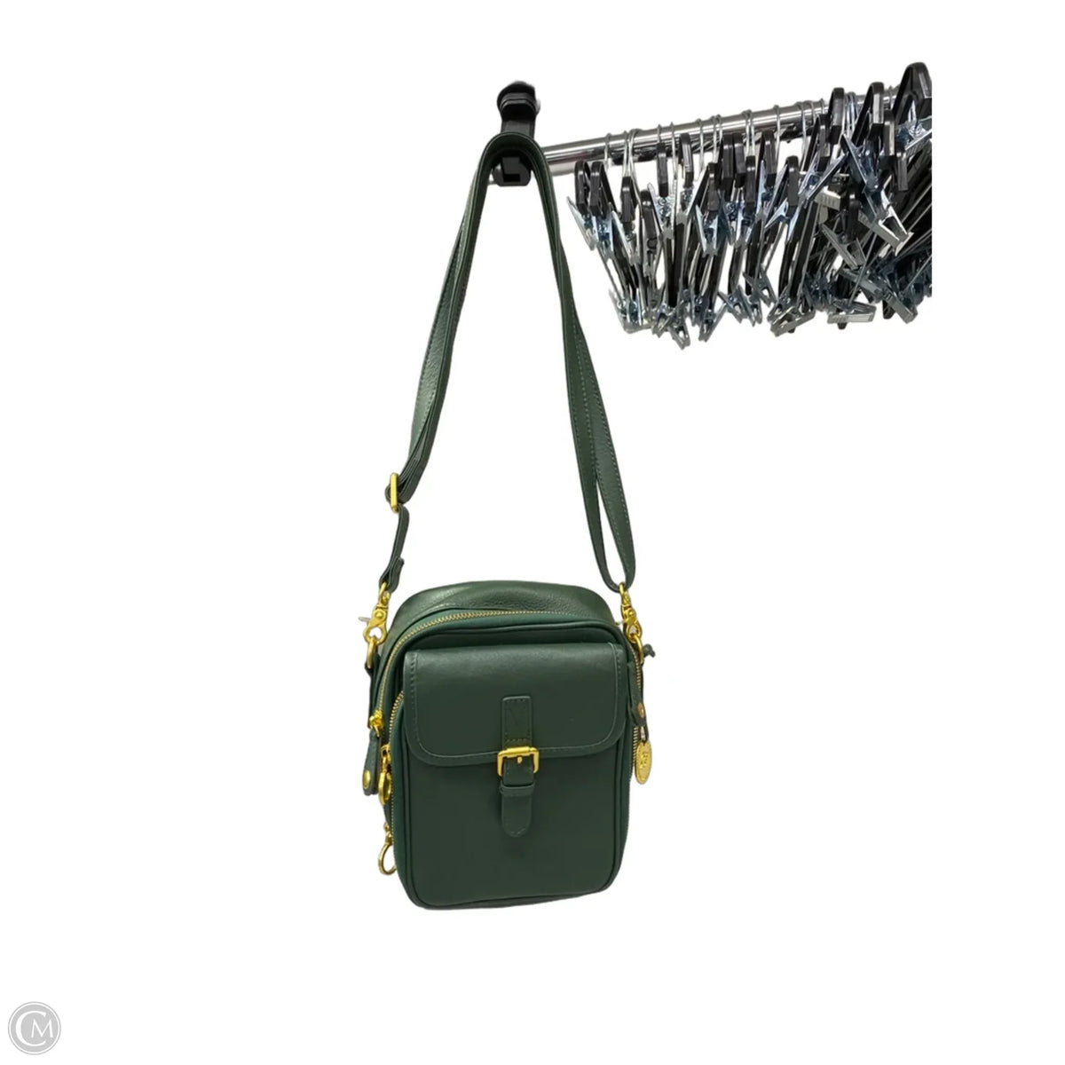Crossbody Leather By Cma, Size: Medium
