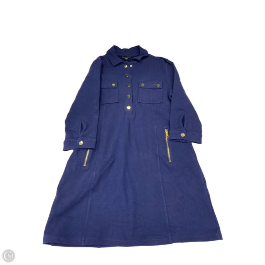 Dress Casual Short By Boston Proper In Navy, Size: L