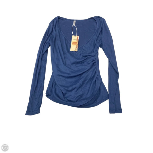 Top Long Sleeve By Dokotoo In Navy, Size: M