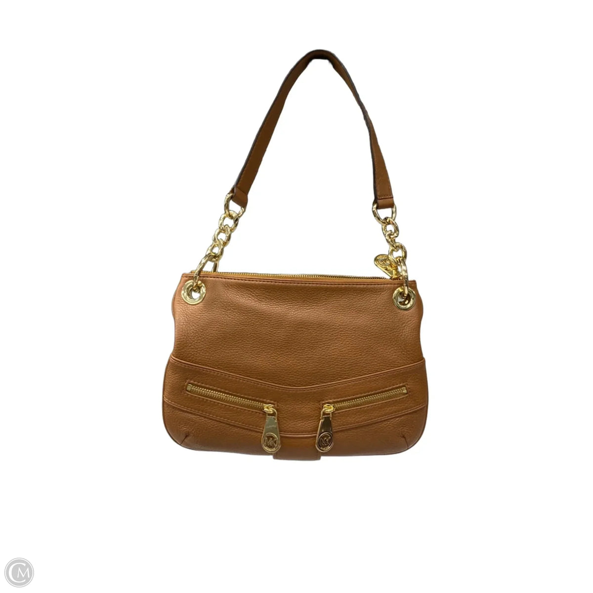 Handbag Leather By Michael By Michael Kors, Size: Small