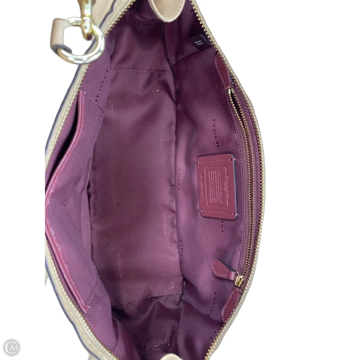 Crossbody Designer By Coach, Size: Medium