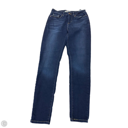 Jeans Skinny By Levis Signature In Blue Denim, Size: 6