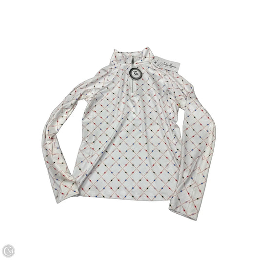 Athletic Top Long Sleeve Collar By Lady Hagen In Multi-colored, Size: Xs
