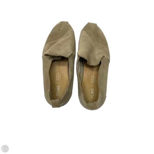 Shoes Flats By Toms In Beige, Size: 7.5