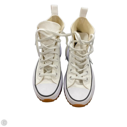 Shoes Sneakers Platform By Converse In Cream, Size: 7.5