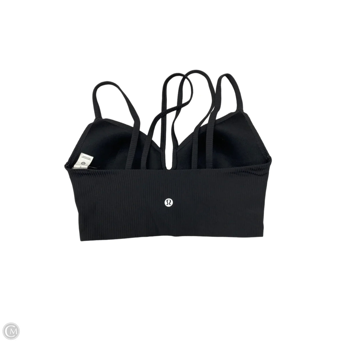 Athletic Bra By Lululemon In Black, Size: S