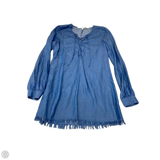 Dress Casual Short By Lovers & Friends In Blue Denim, Size: S