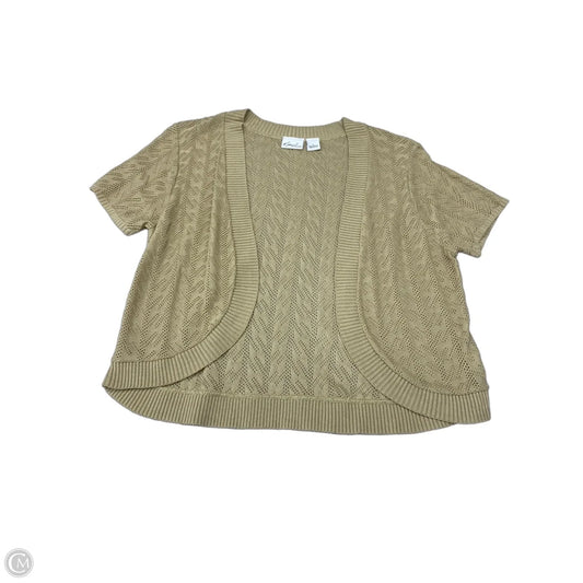 Cardigan By Kim Rogers In Beige, Size: L
