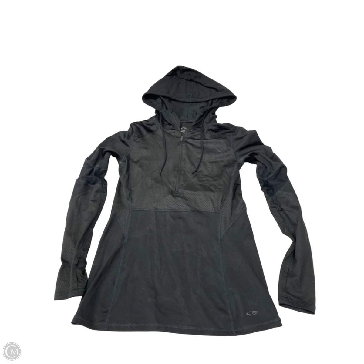 Athletic Jacket By Champion In Black, Size: S