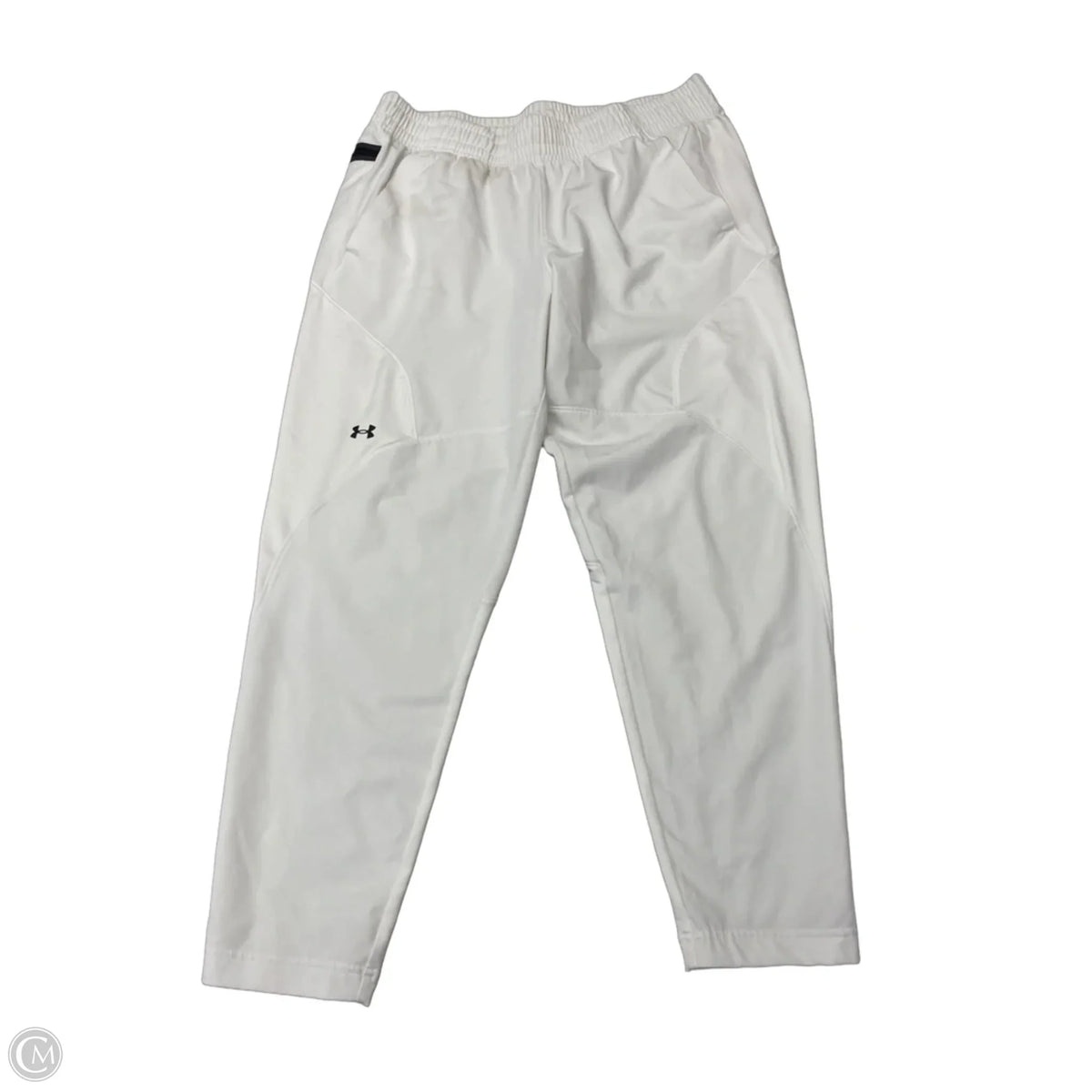 Athletic Pants By Under Armour In White, Size: L
