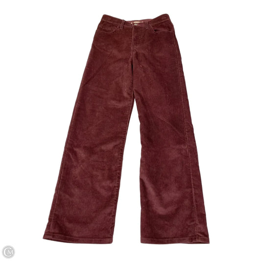 Pants Corduroy By Levis In Maroon, Size: 6