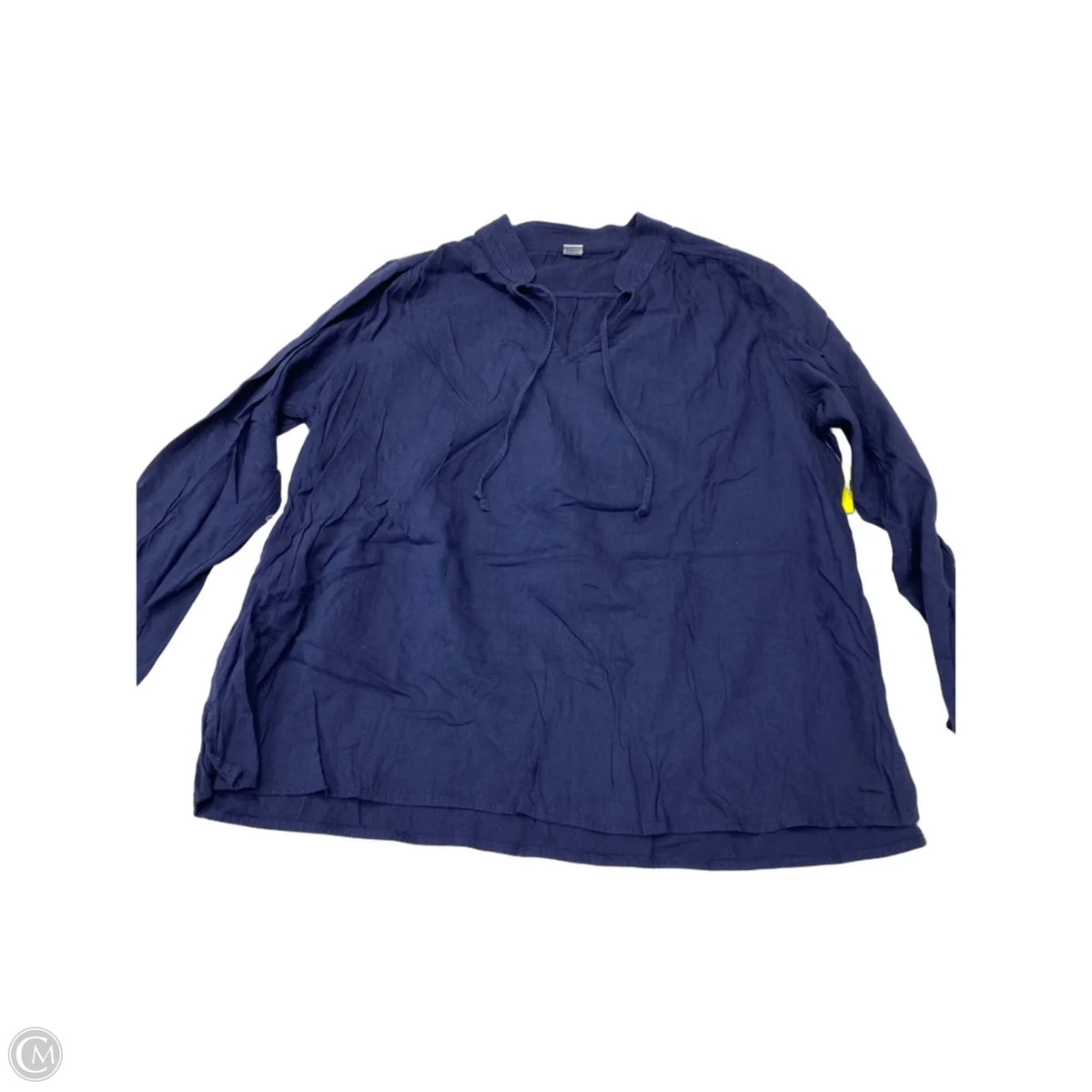 Top Long Sleeve By Old Navy In Navy, Size: L