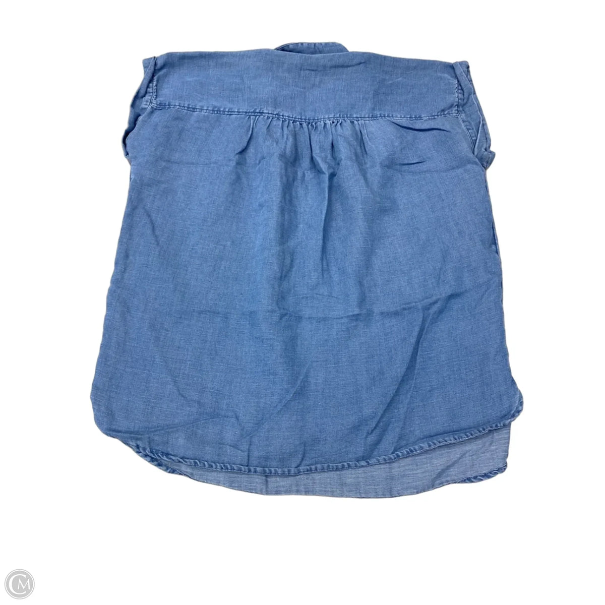 Top Short Sleeve By Loft In Blue, Size: S