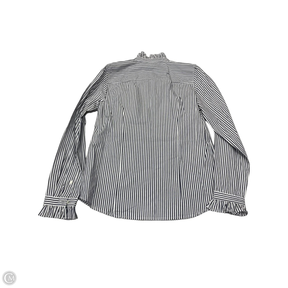 Top Long Sleeve By J. Crew In Striped Pattern, Size: S