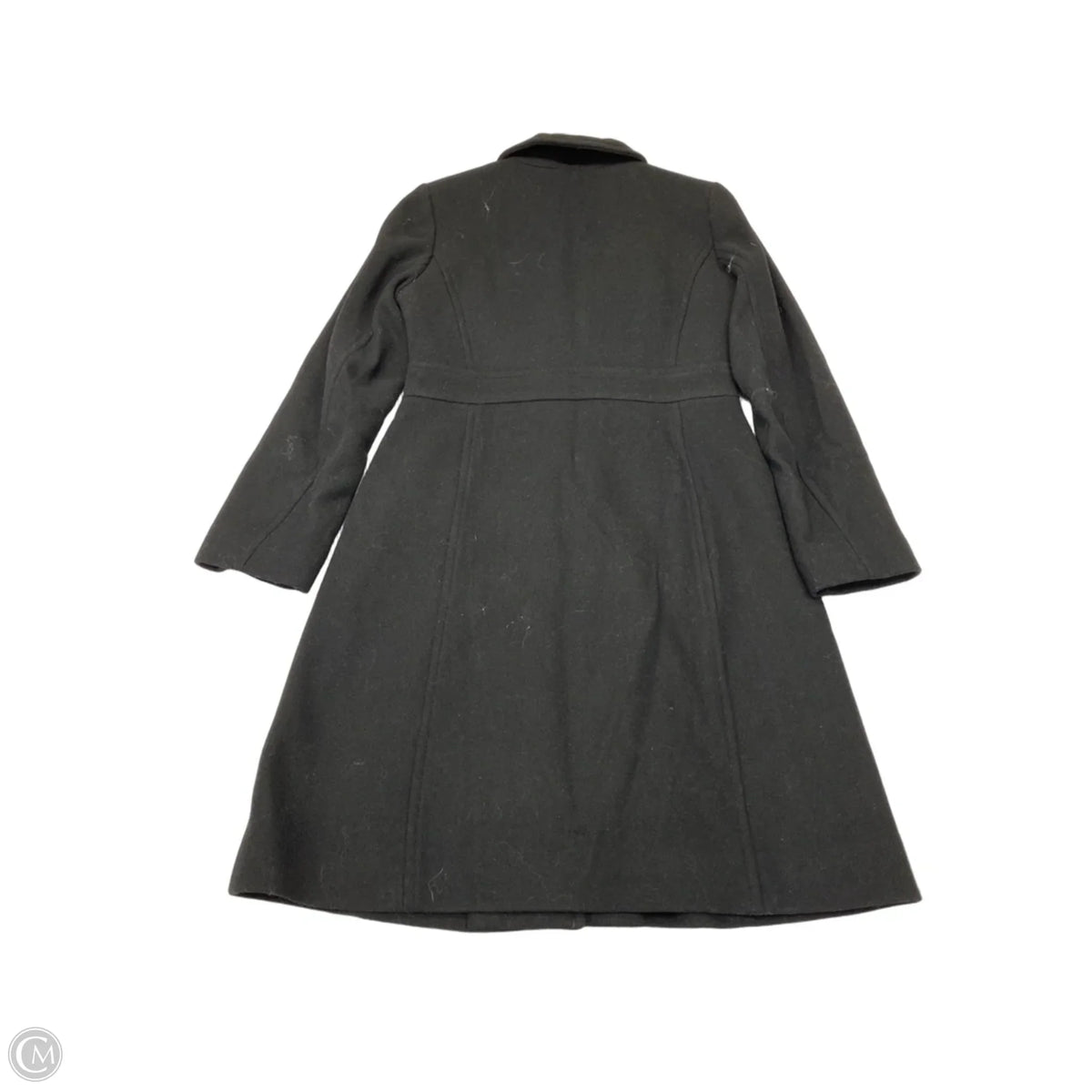 Coat Wool By J. Crew In Black, Size: Xs