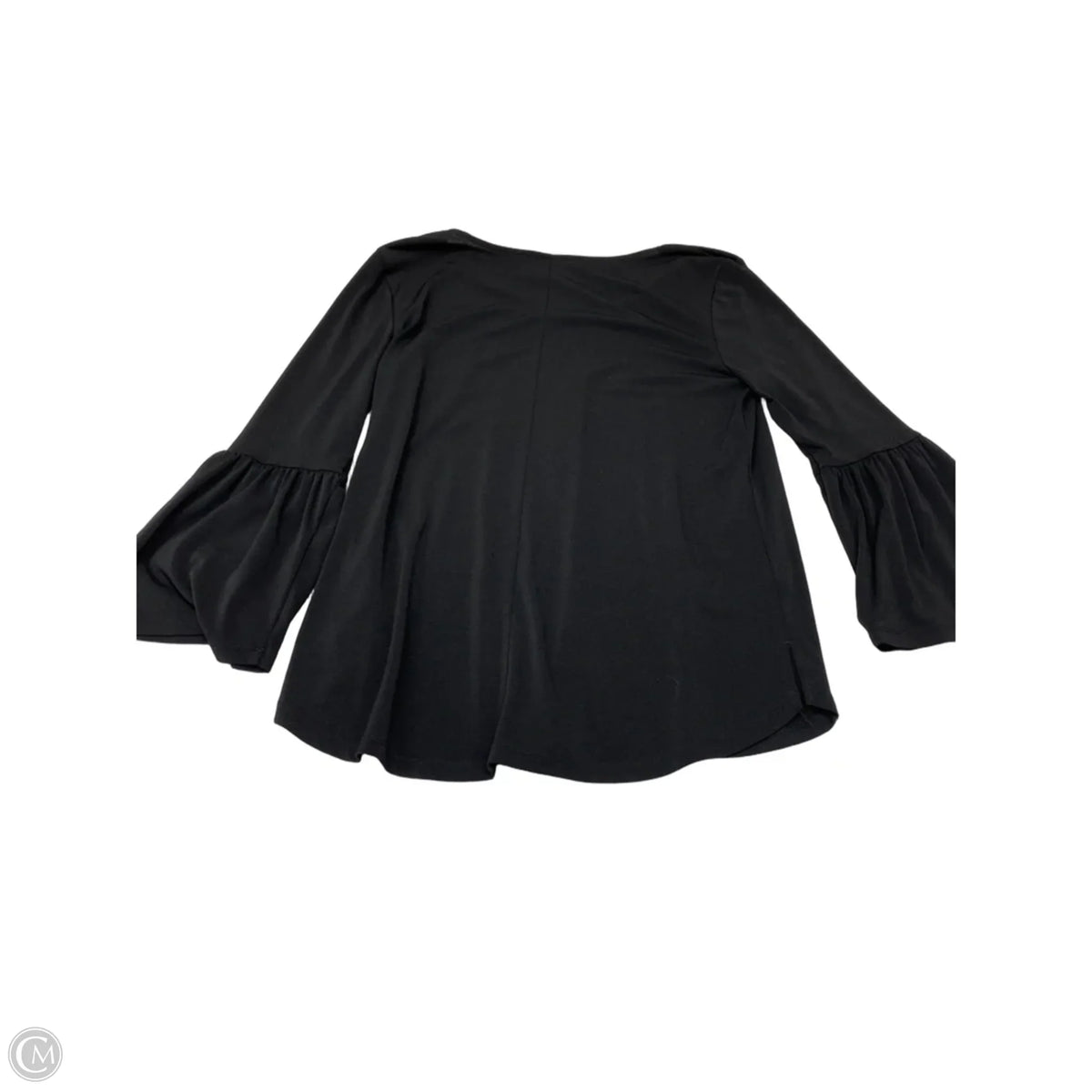 Top Long Sleeve By Ann Taylor In Black, Size: M