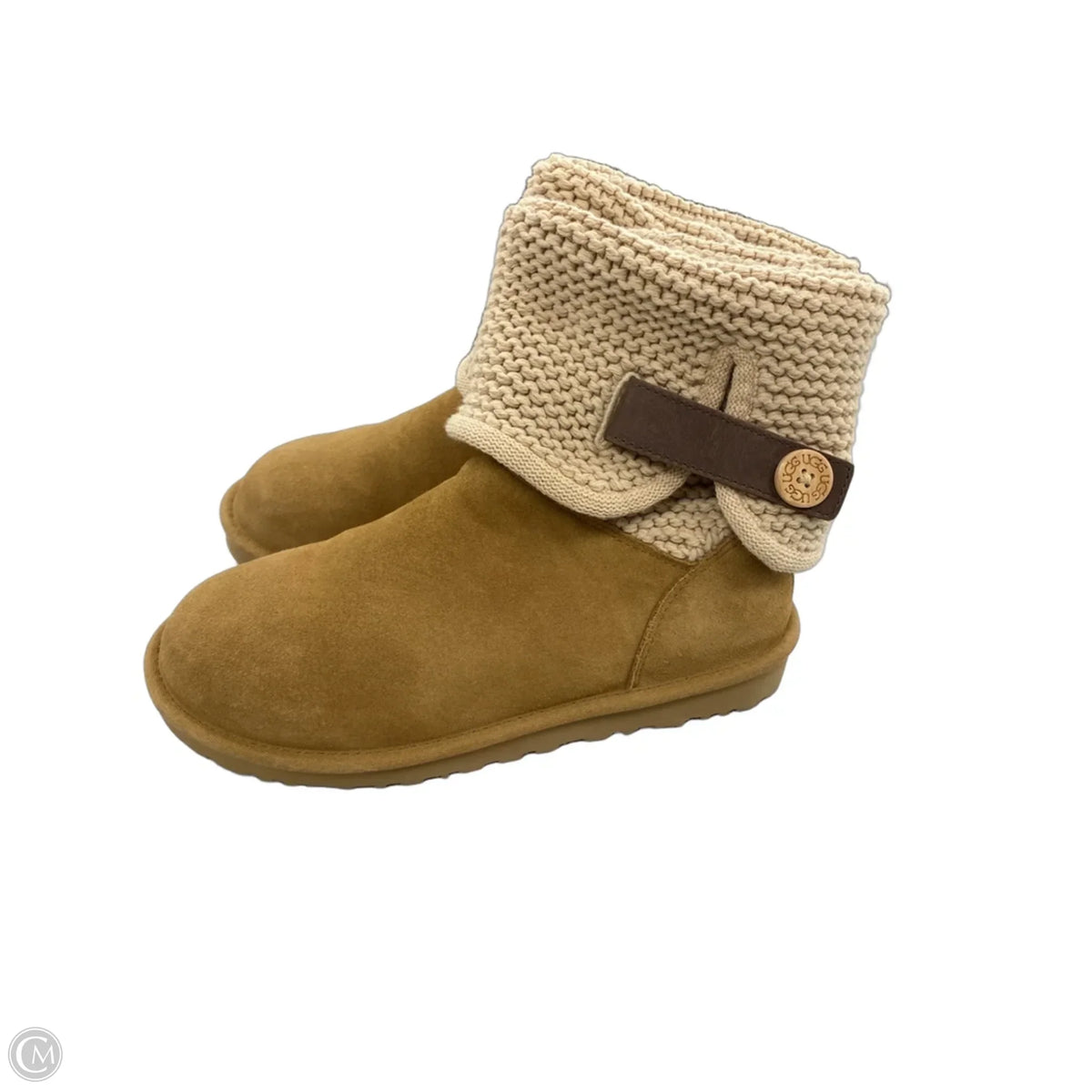 Boots Designer By Ugg In Tan, Size: 11