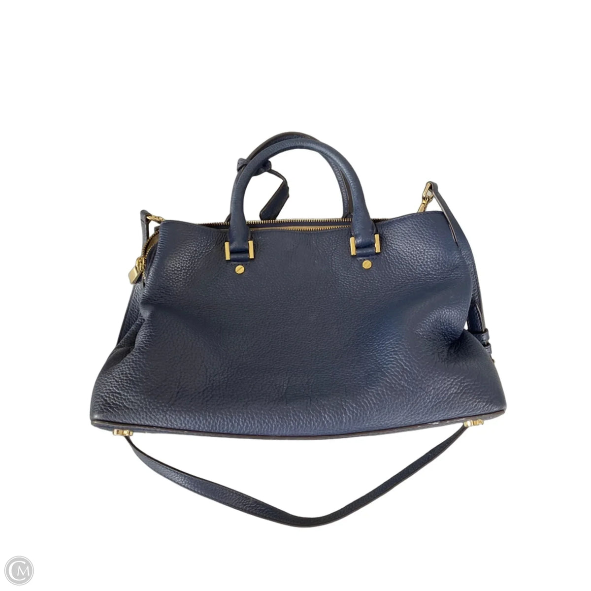 Handbag Leather By Michael By Michael Kors, Size: Large