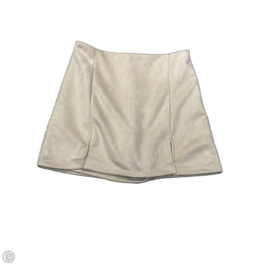 Skort By Clothes Mentor In Beige, Size: 2
