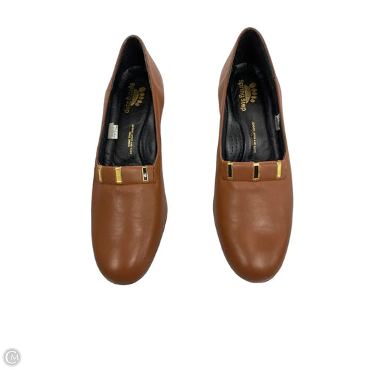 Shoes Heels Block By Spring Step In Brown, Size: 7.5