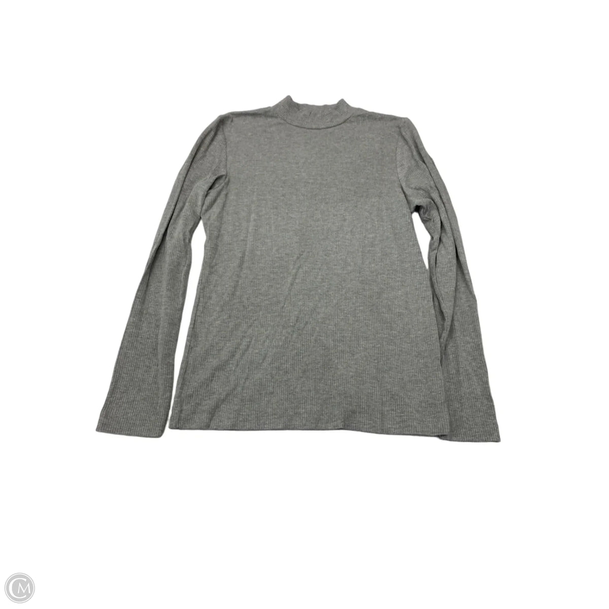 Top Long Sleeve Basic By Truth In Grey, Size: M