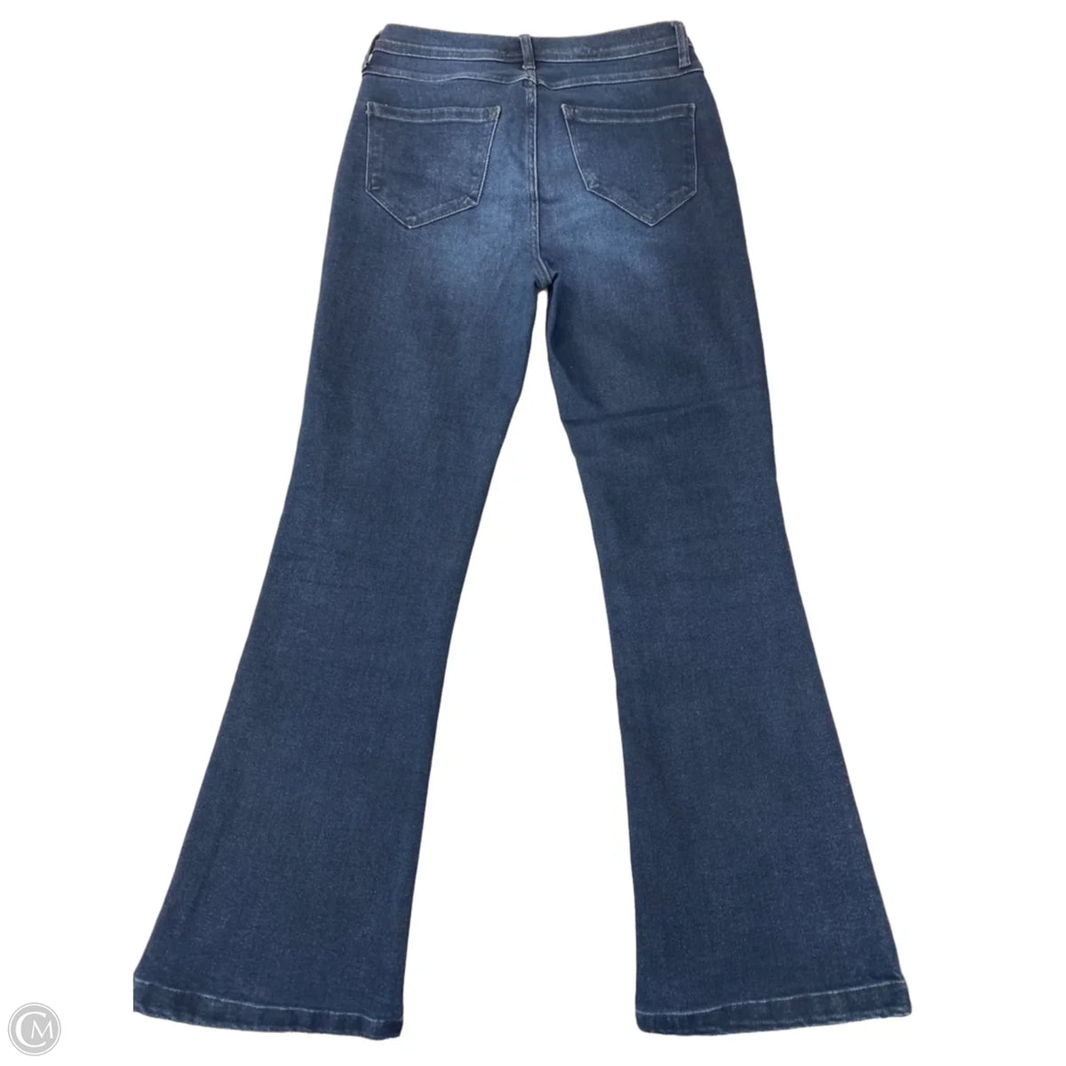 Jeans Flared By Kensie In Blue Denim, Size: 8