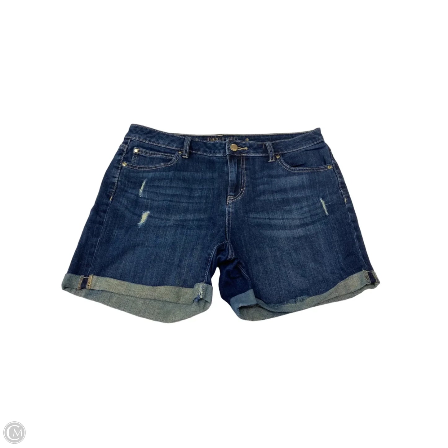 Shorts By Jennifer Lopez In Blue Denim, Size: 10