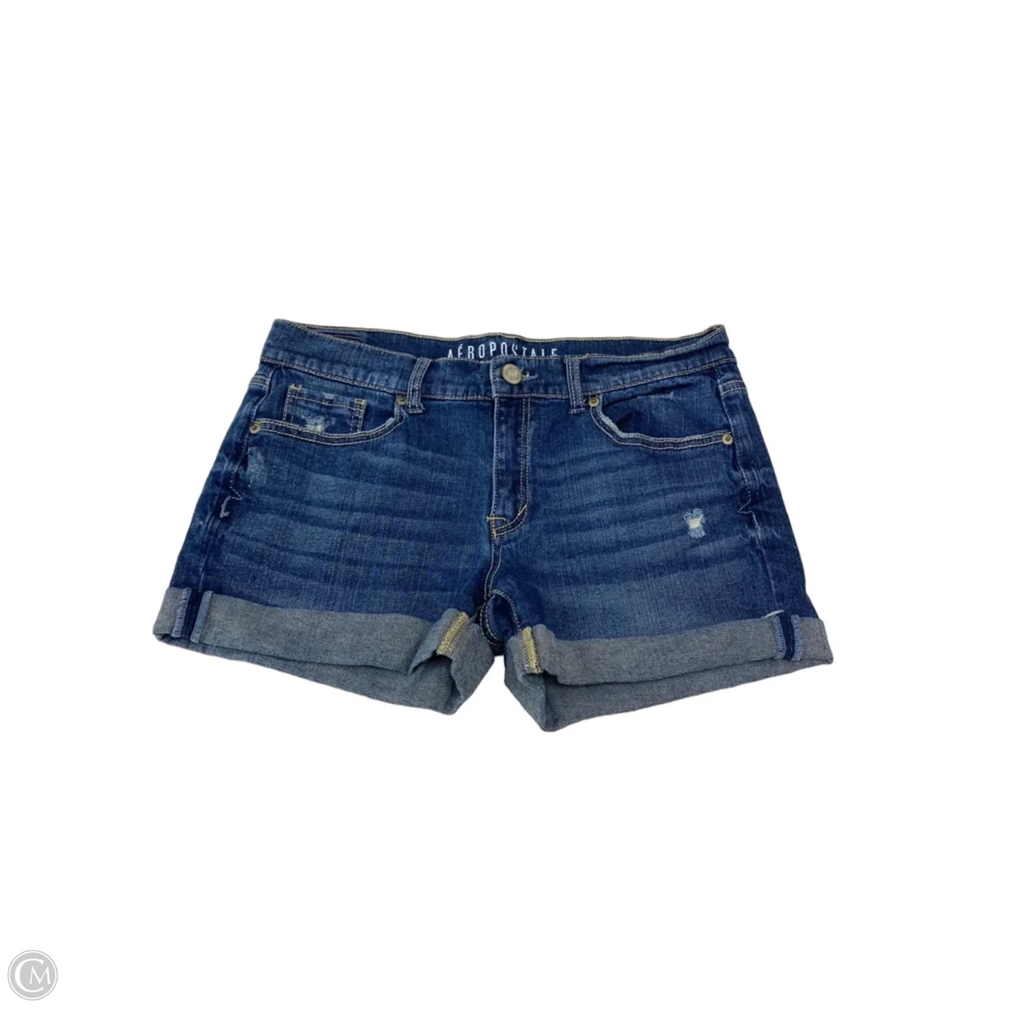 Shorts By Aeropostale In Blue Denim, Size: 4