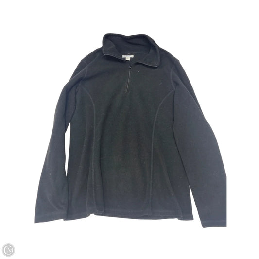 Jacket Fleece By Old Navy In Black, Size: M
