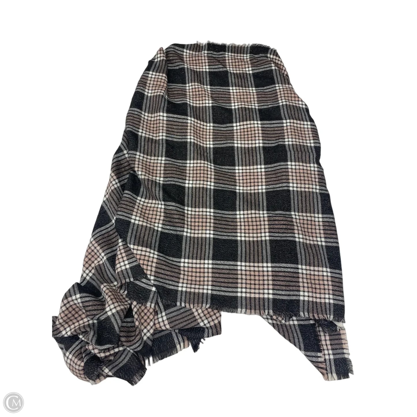 Scarf Winter By Nine West In Grey & Pink