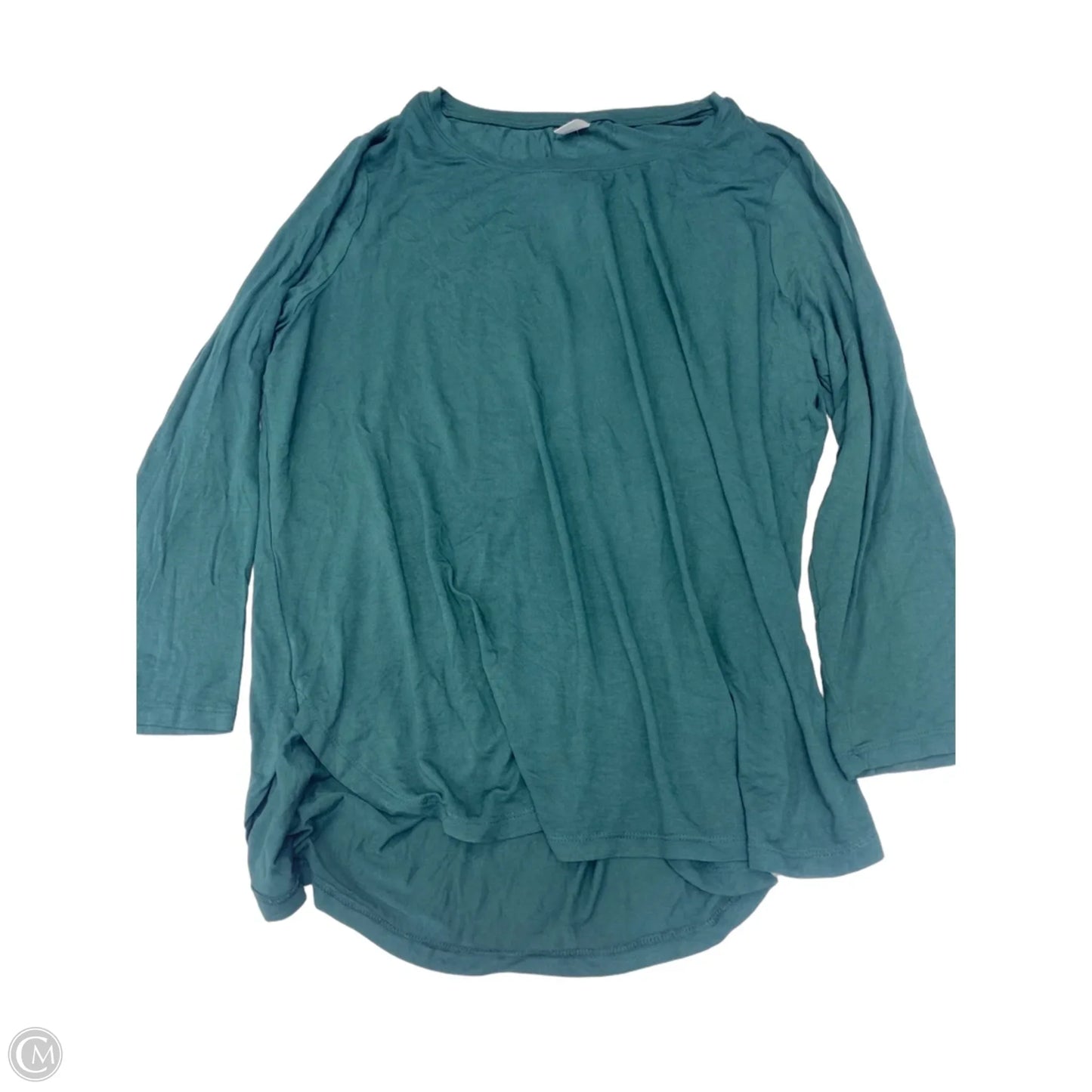 Top Long Sleeve By Old Navy In Green, Size: Xl