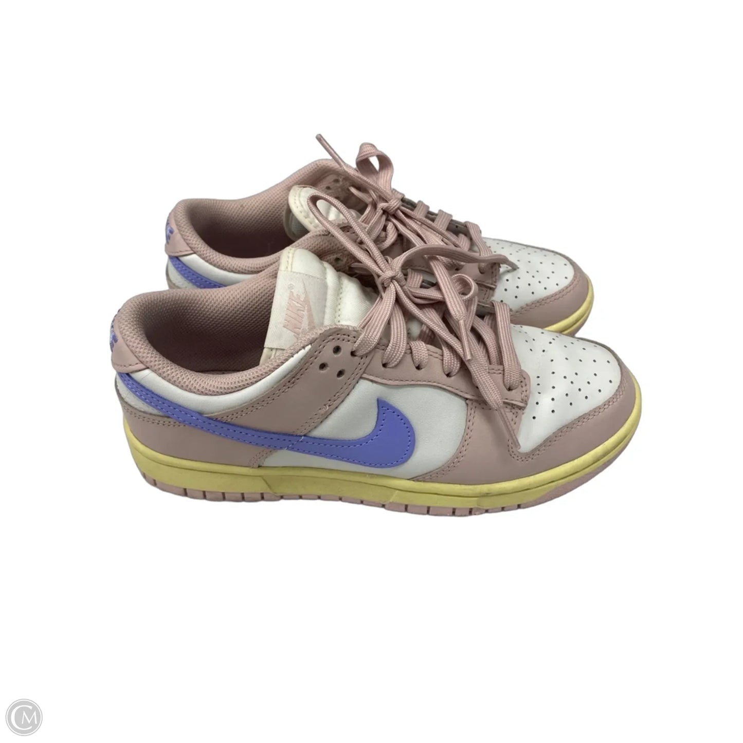 Shoes Sneakers By Nike In Pink & White, Size: 8