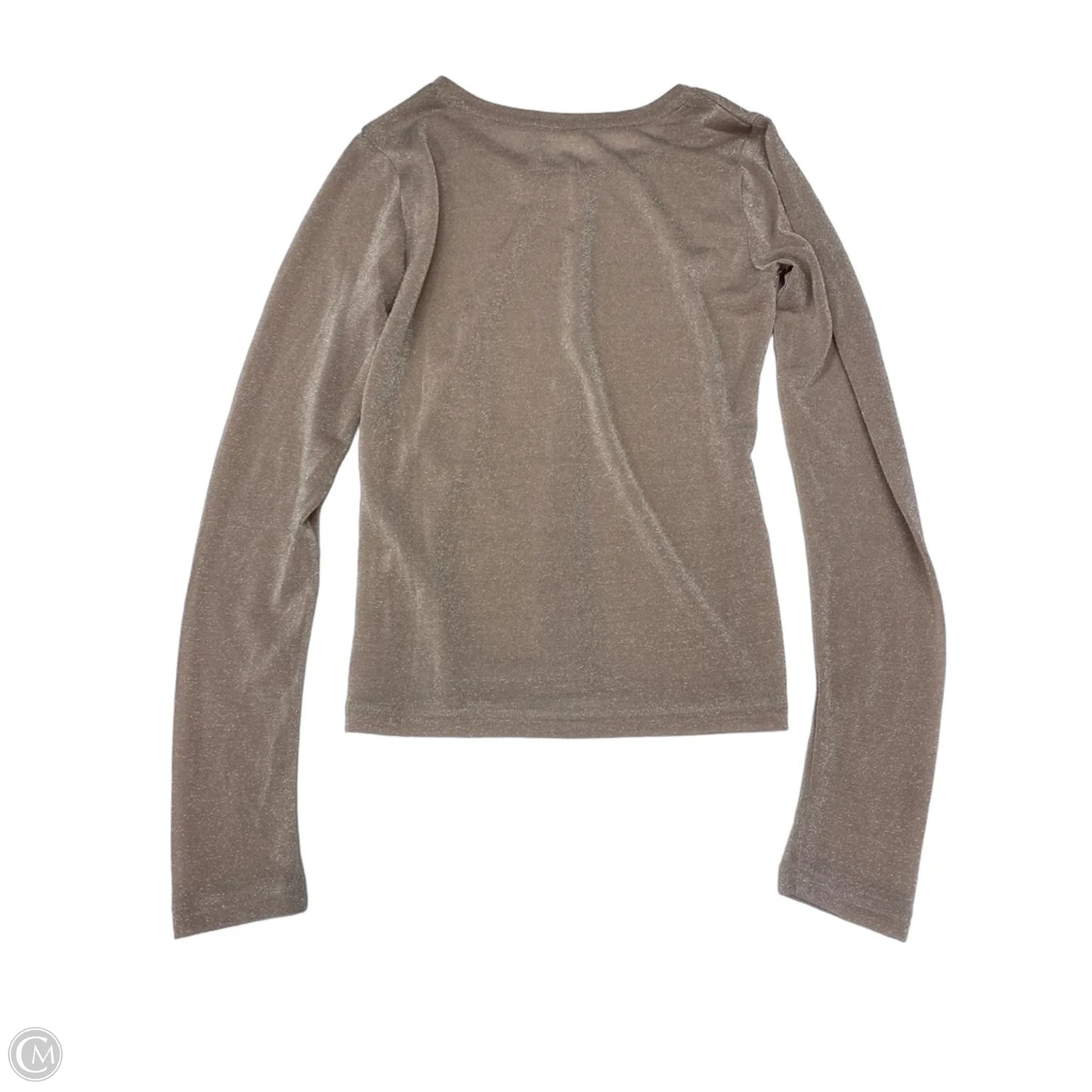 Top Long Sleeve By Free People In Pink & Silver, Size: S