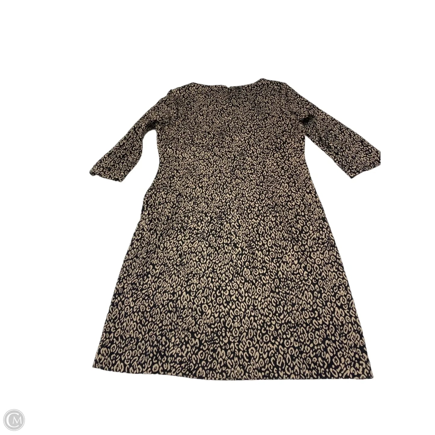 Dress Work By Chicos In Animal Print, Size: M