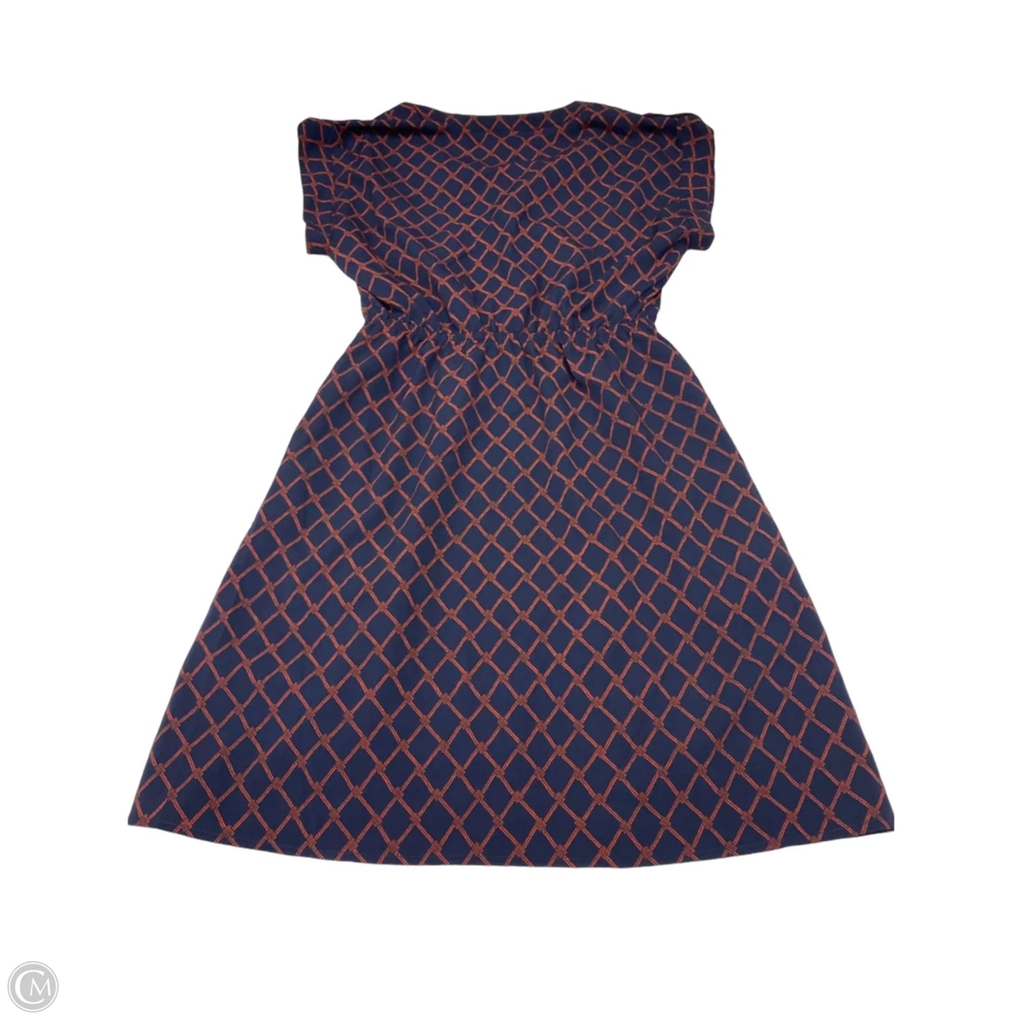 Dress Casual Short By Banana Republic In Blue & Red, Size: S