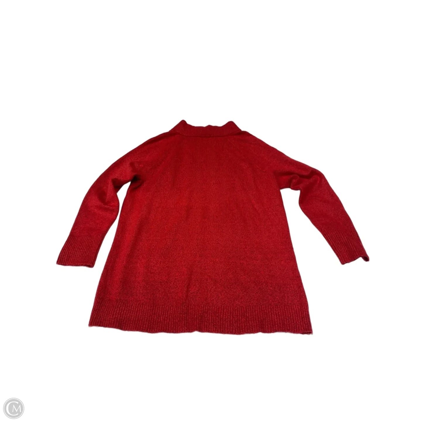 Sweater By Talbots In Red, Size: L