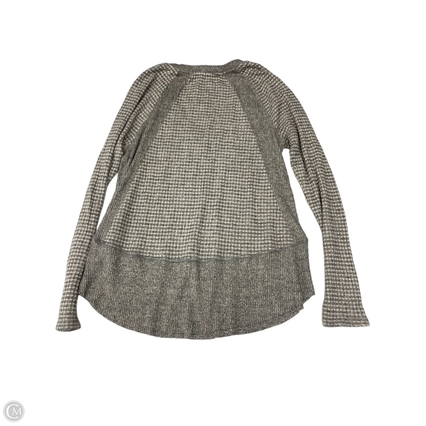 Top Long Sleeve By Eri + Ali In Grey, Size: Xs