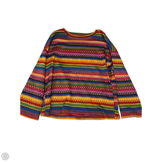 Sweater By Clothes Mentor In Multi-colored, Size: Xl