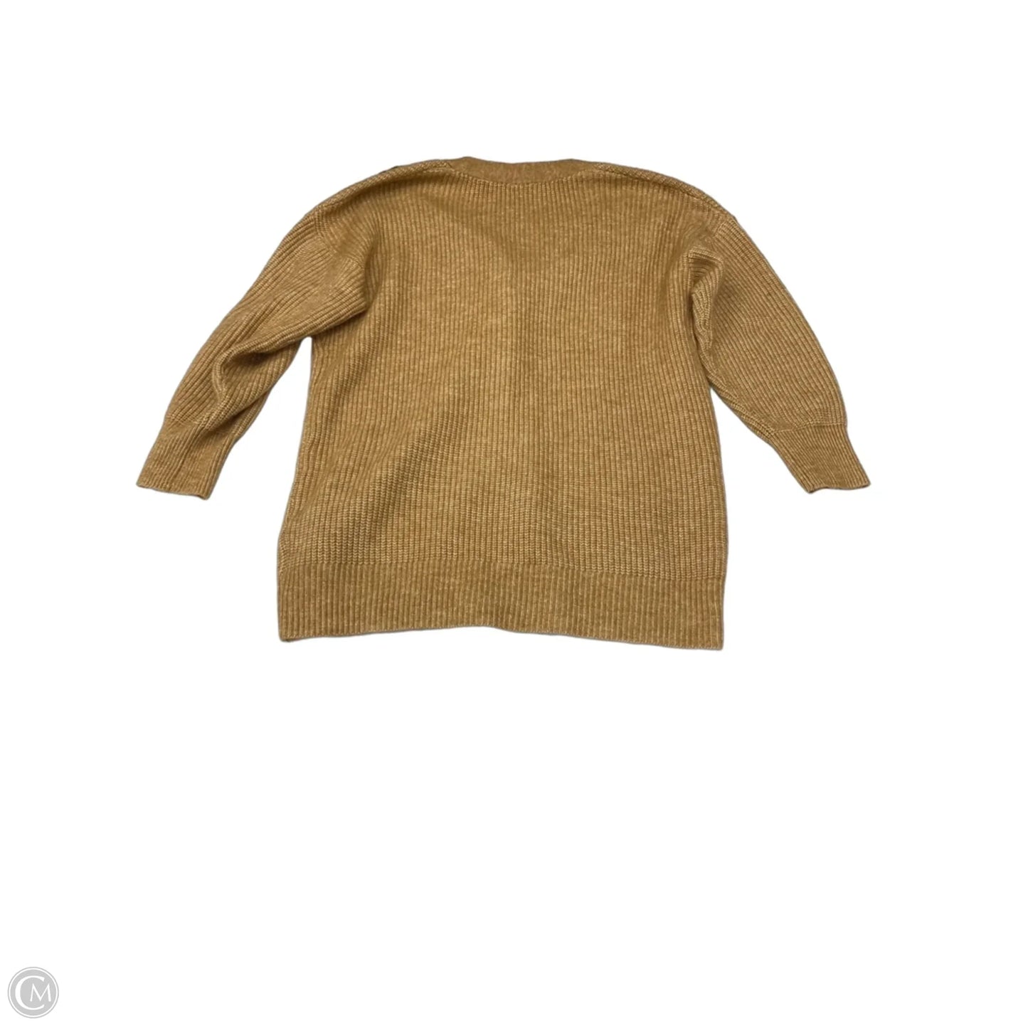 Sweater Cardigan By Express In Brown, Size: M
