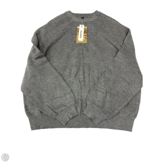 Sweater By Clothes Mentor In Grey, Size: Xl