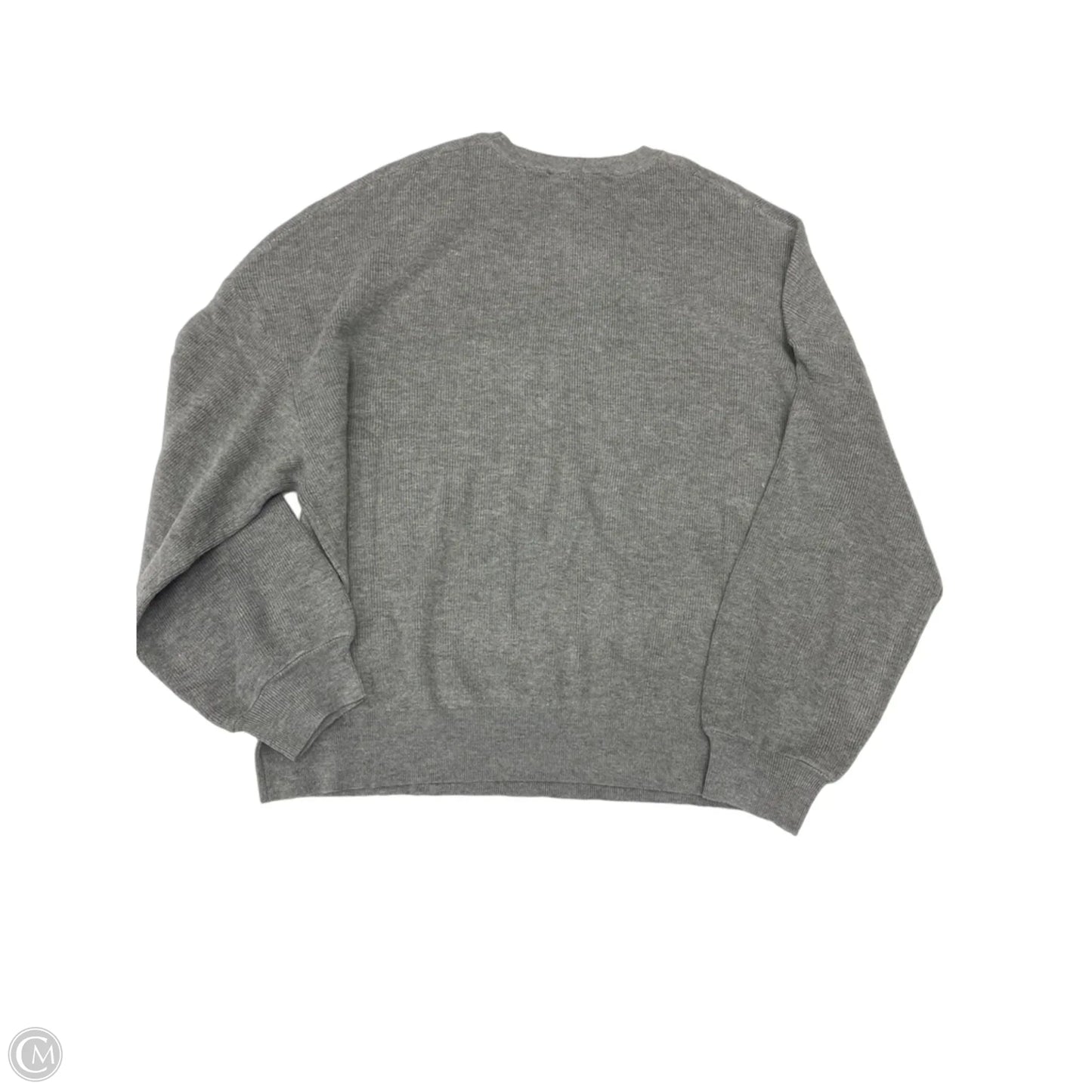 Sweater By Clothes Mentor In Grey, Size: Xl