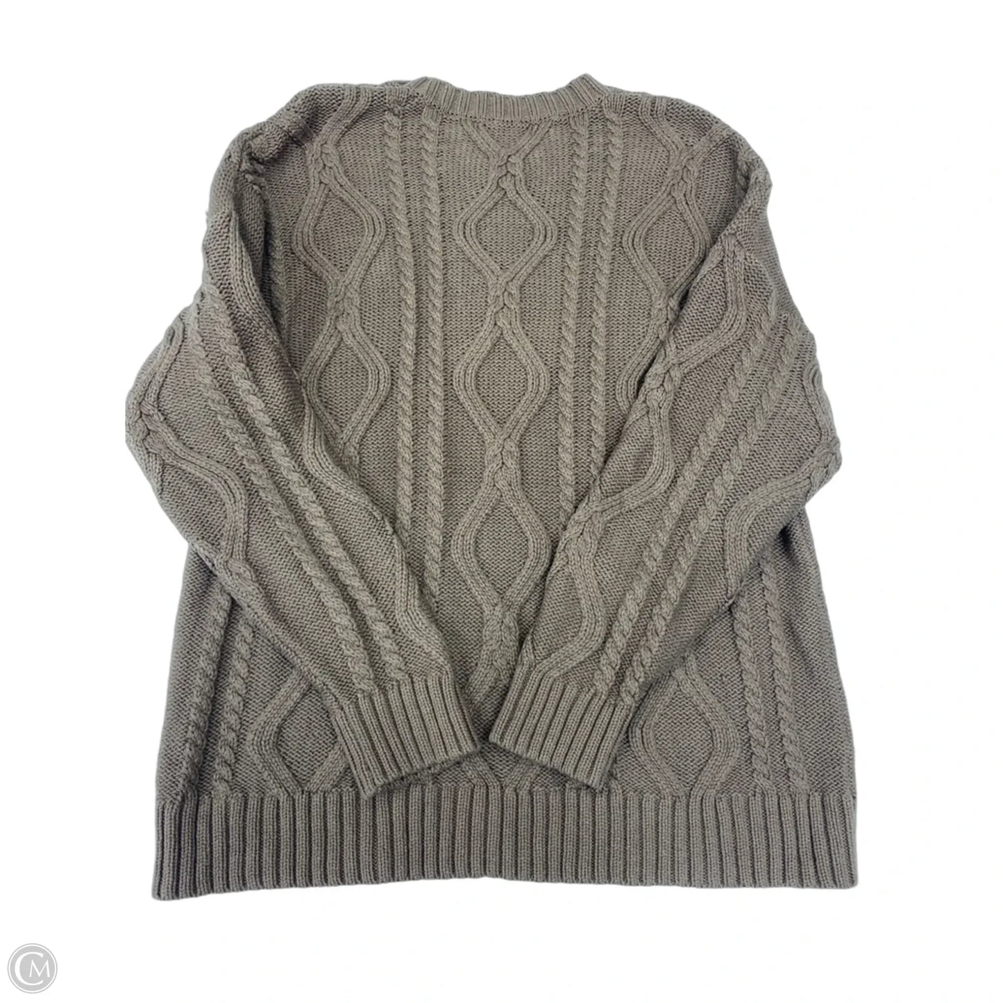 Sweater By Trendy Queen In Brown, Size: Xl