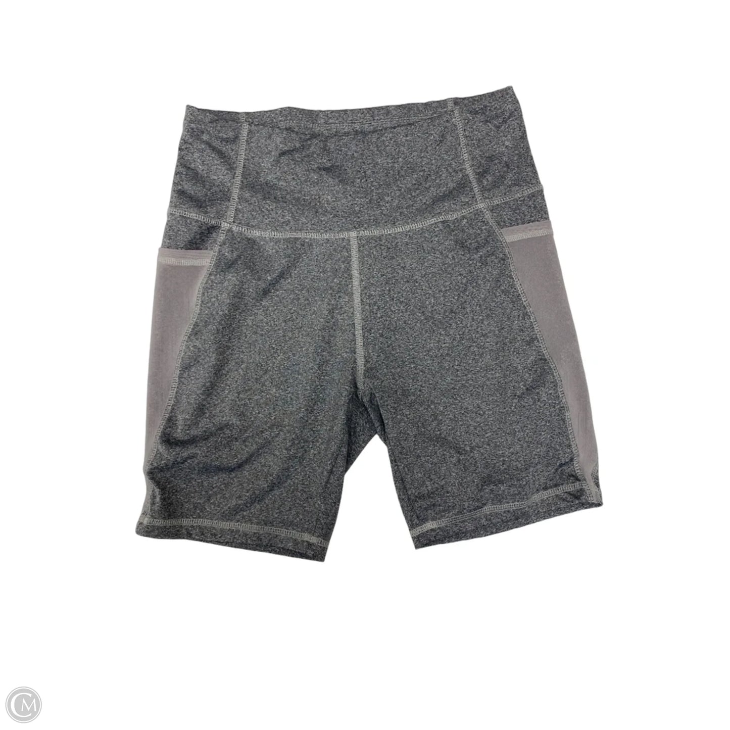 Athletic Shorts By Daisy Fuentes In Grey, Size: L