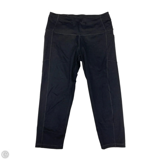 Athletic Leggings Capris By Victorias Secret In Black, Size: L